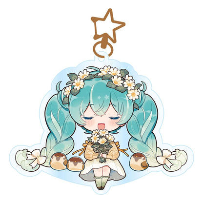 Hatsune Miku Acryl Keychain Kawaii Herfsttijd