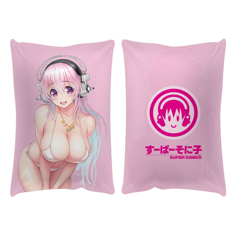 Super Sonico Pillow Super Sonico Swimsuit versie 50 x 35 cm