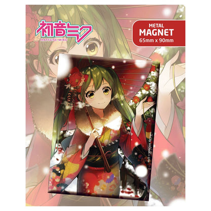 Hatsune Miku koelkast magneet Hatsune Miku in de winter