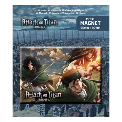 Aanval op Titan koelkast magneet trio