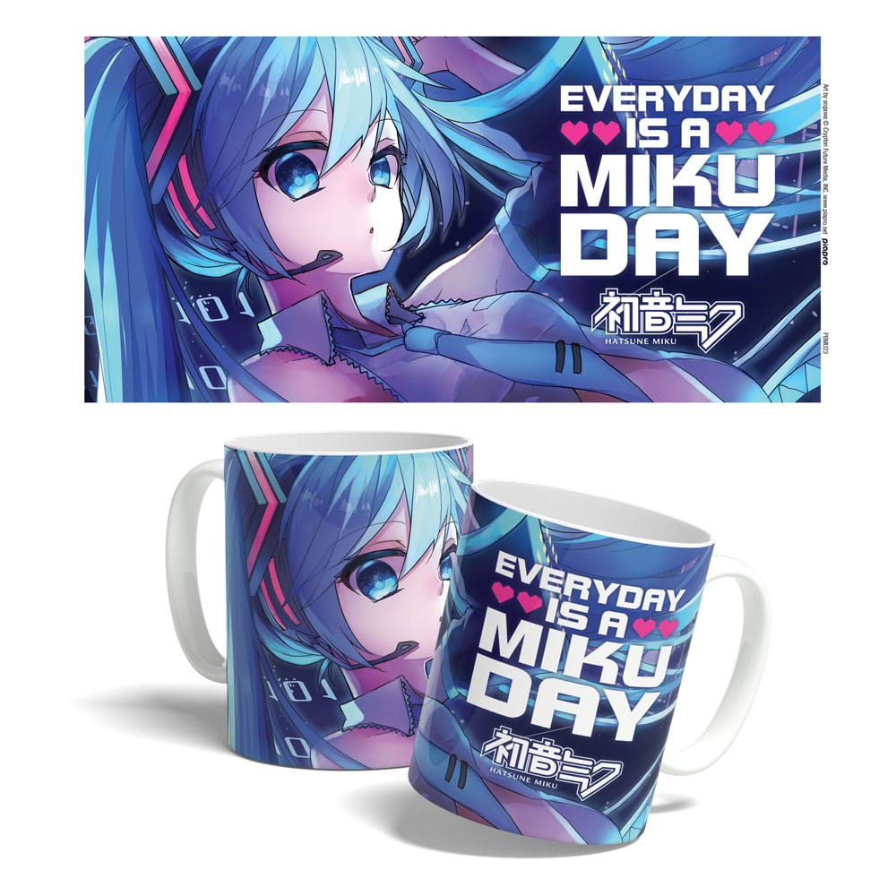 Hatsune Miku Mok Everyday is een Miku Day 325 ml