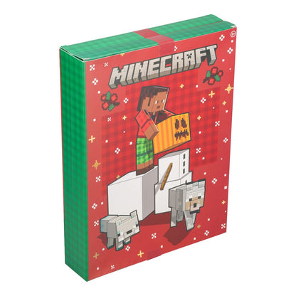 Minecraft adventskalender briefpapier 24 dagen