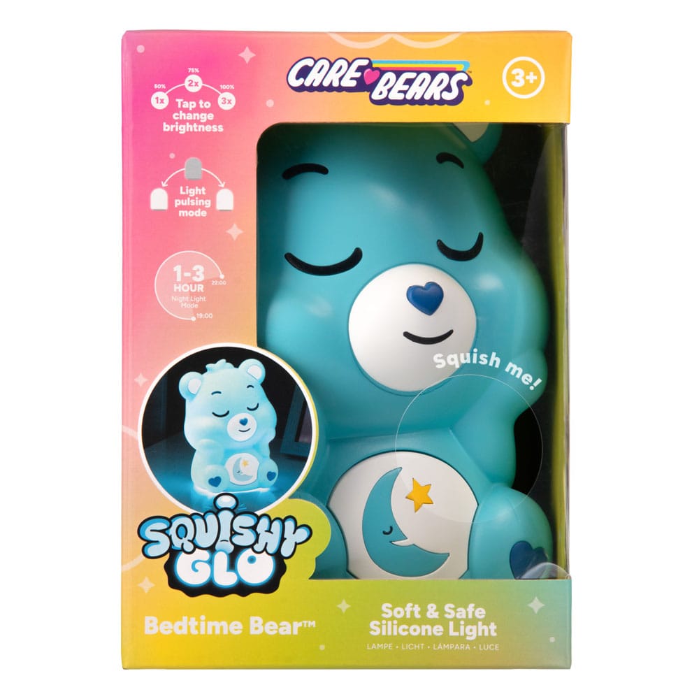 Zorg draagt ​​squishy glo siliconen licht voor bedtijd beren 15 cm