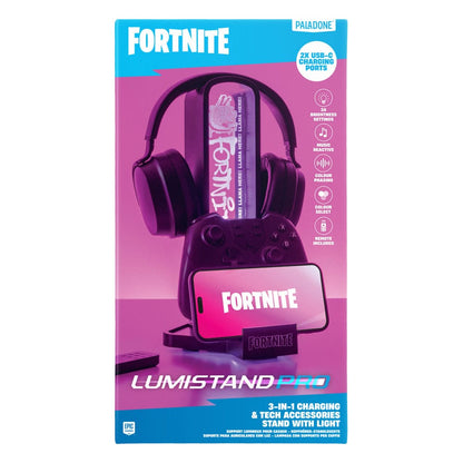 Fortnite Bureau-hoofdtelefoonstandaard met licht 30 cm