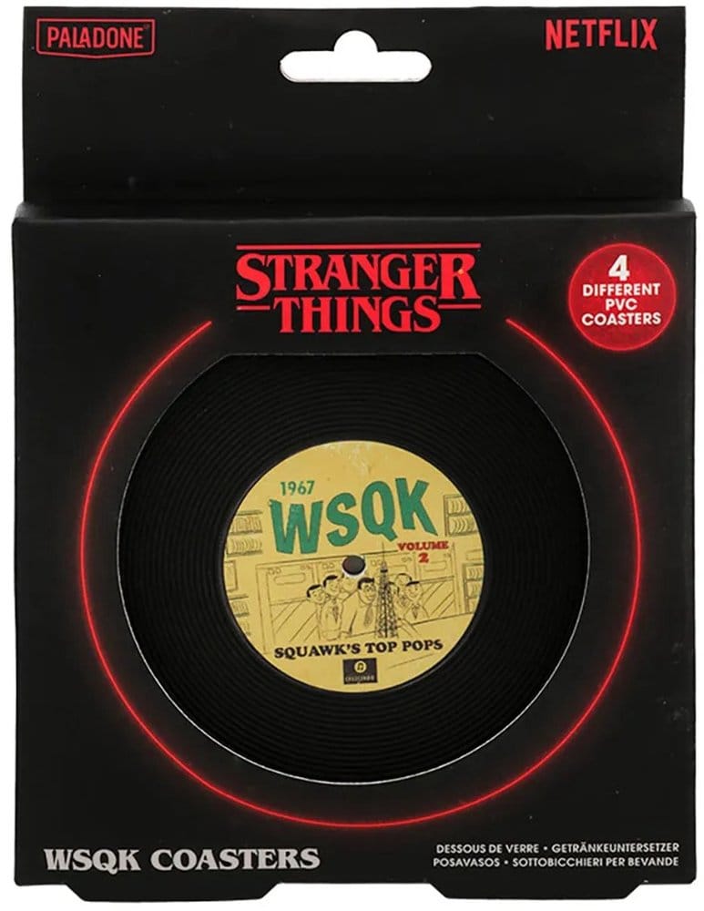 Stranger Things 5 ​​onderzetter WSQK 4-pack