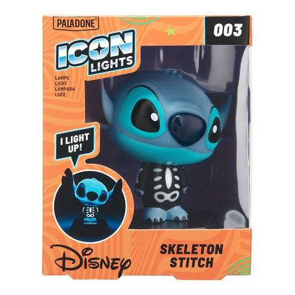 Lilo & Stitch Skeleton -pictogrammen lichte steek 11 cm