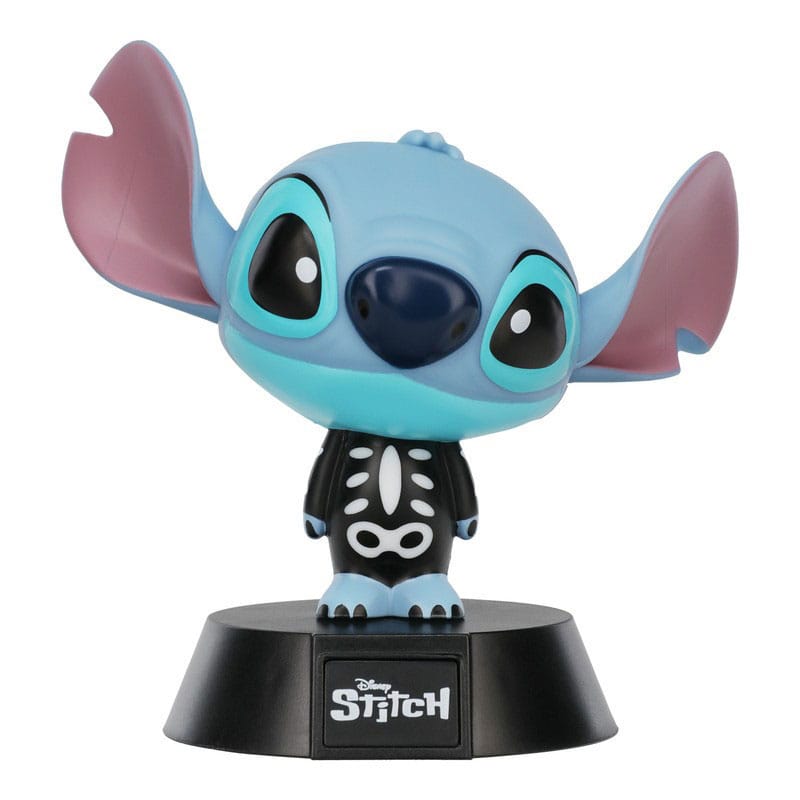 Lilo & Stitch Skeleton -pictogrammen lichte steek 11 cm