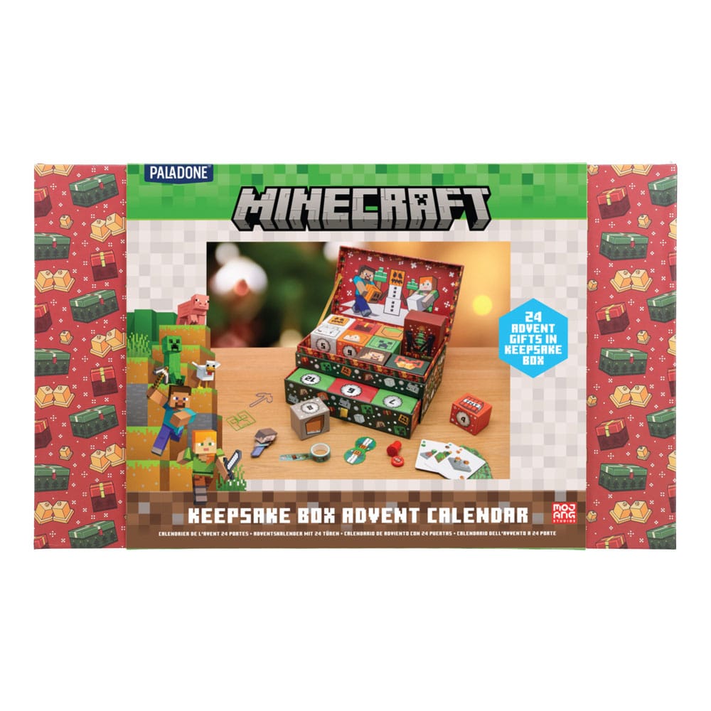 Minecraft adventskalender Keepsake Box adventskalender