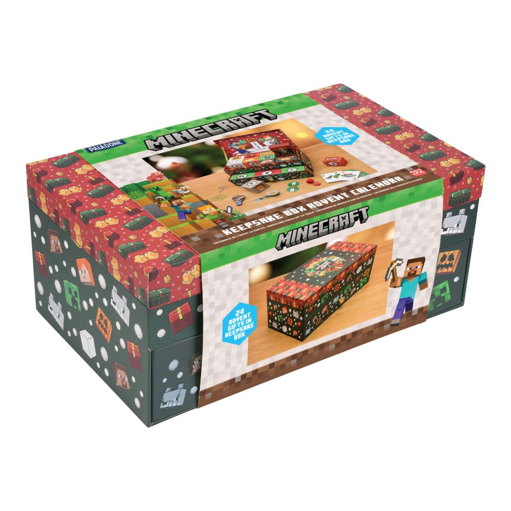 Minecraft adventskalender Keepsake Box adventskalender
