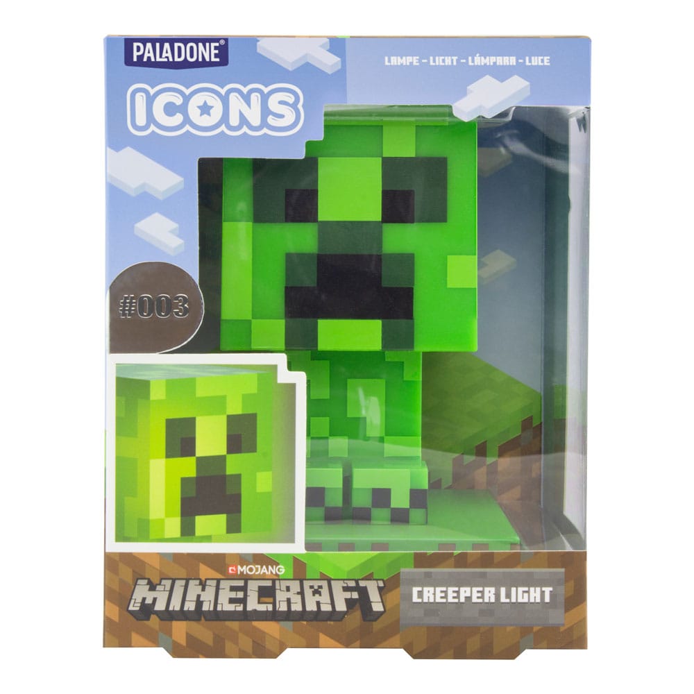 Minecraft -pictogrammen Light Creeper 11 cm
