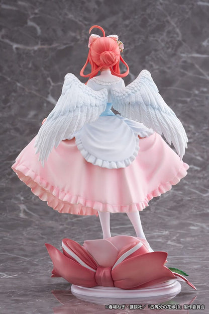 Het typische Quintuplets PVC -standbeeld 1/7 Nakano Itsuki Angel ver. 26 cm