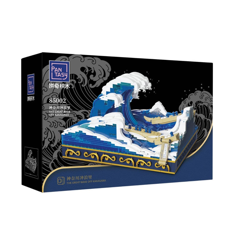 Pantasy Originele bouwset De grote golf van Kanagawa