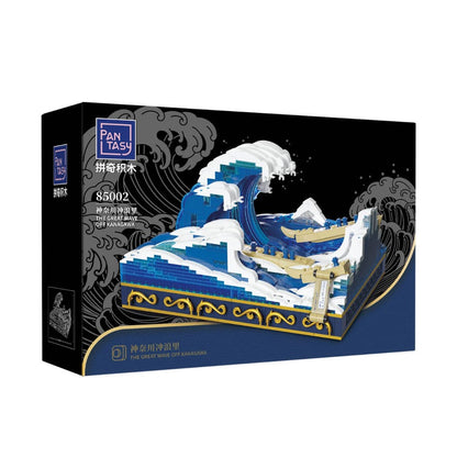Pantasy Originele bouwset De grote golf van Kanagawa