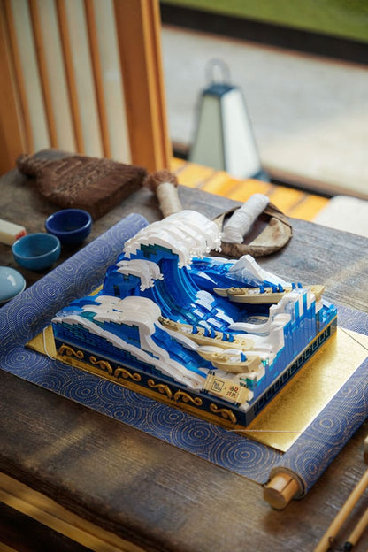 Pantasy Originele bouwset De grote golf van Kanagawa