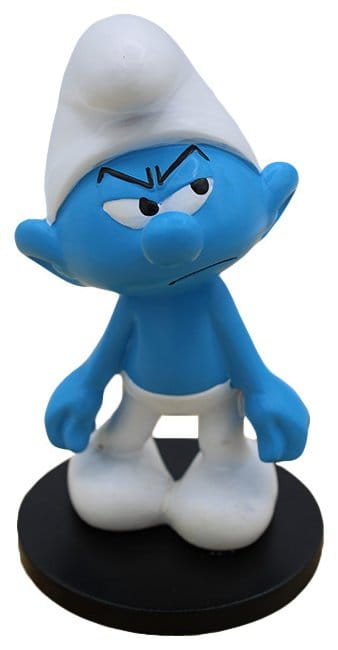 Het Smurfenbeeld Grouchy Smurf 11 cm