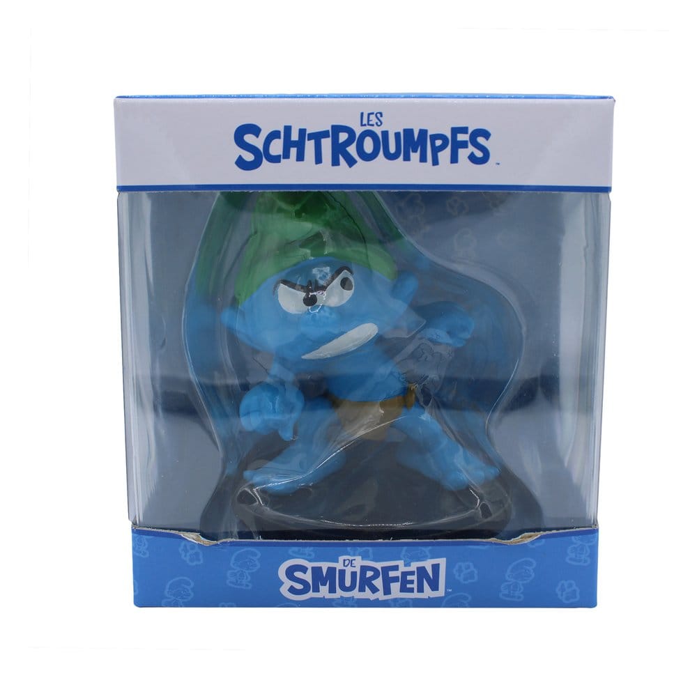 Het Smurfenbeeld Wilde Smurf 10 cm