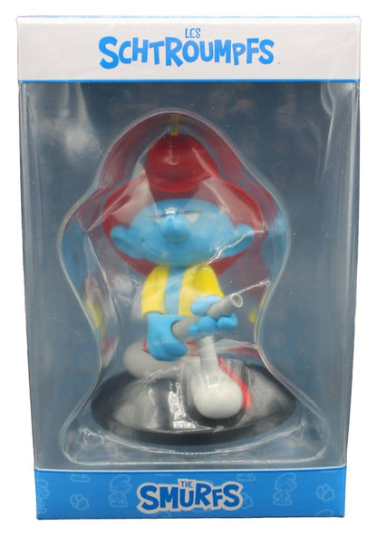Het Smurfenbeeld Brandweerman Smurf 12 cm