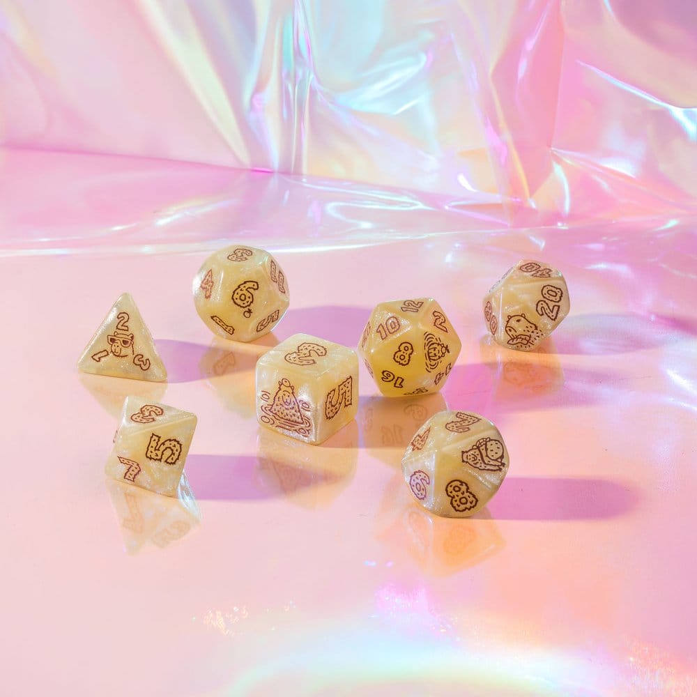 Capibara dobbelstenen set van 7 Sleepie