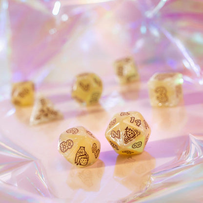 Capibara dobbelstenen set van 7 Sleepie