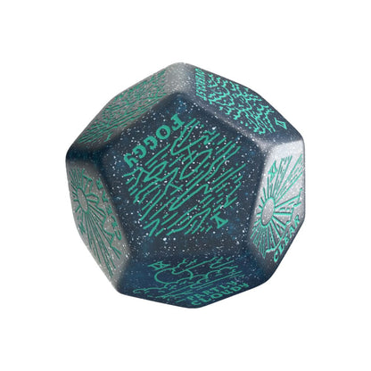 Viridian Jumbo Dice Weergenerator Die D12 Turkoois