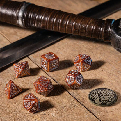 De Witcher -dobbelstenen stelden Geralt the Monster Slayer (7) in