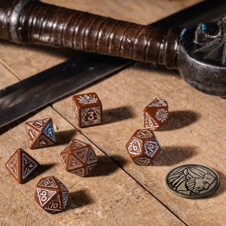 The Witcher Dice set Geralt Roach's Companion (7)