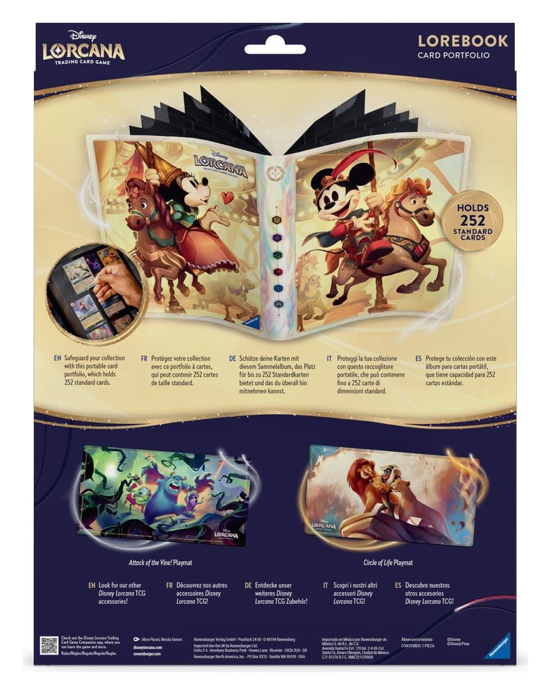 Disney Lorcana TCG-kaartportfolio Mickey & Minnie
