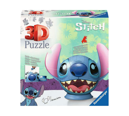 Lilo & Stitch 3D Puzzle Ball met orensteek (77 stuks)