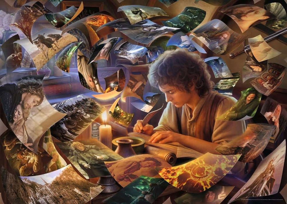 The Lord of the Rings Legpuzzel Frodo's Reis (1000 Stukjes)