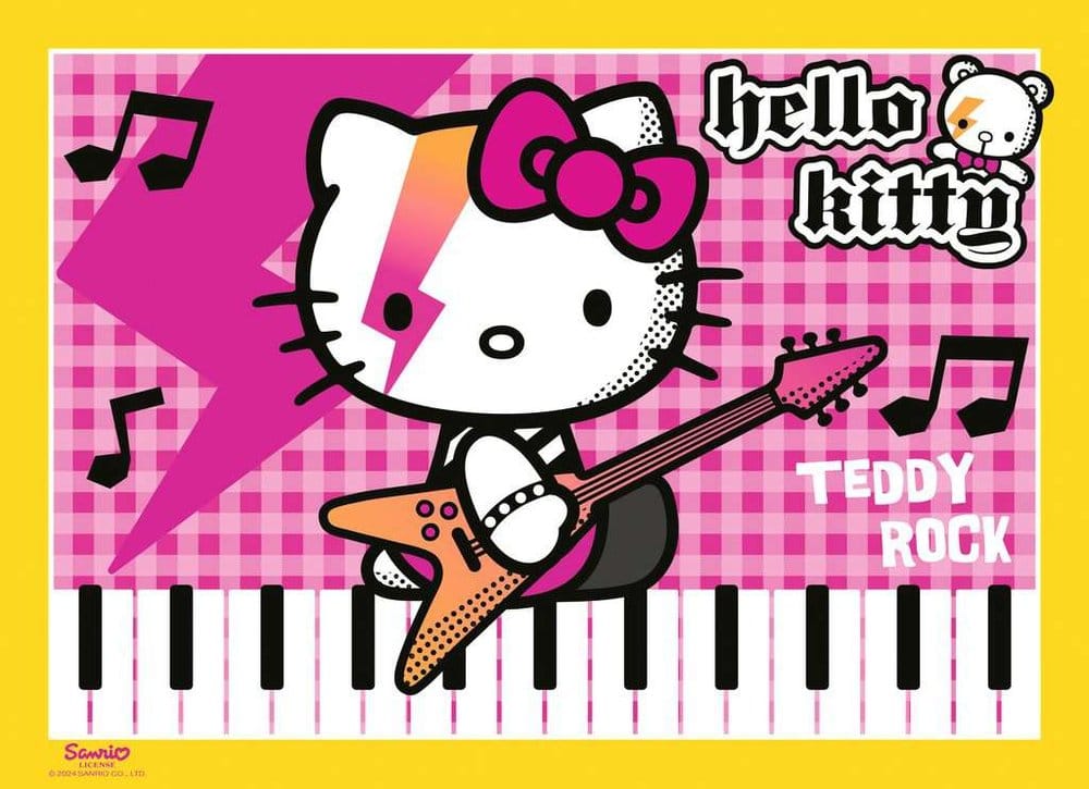 Hello Kitty puzzel 4-pack Laten we gaan, Hello Kitty! (4x100 stuks)