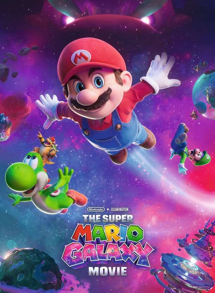De Super Mario Galaxy Movie kinderpuzzel (300 stukjes XXL)