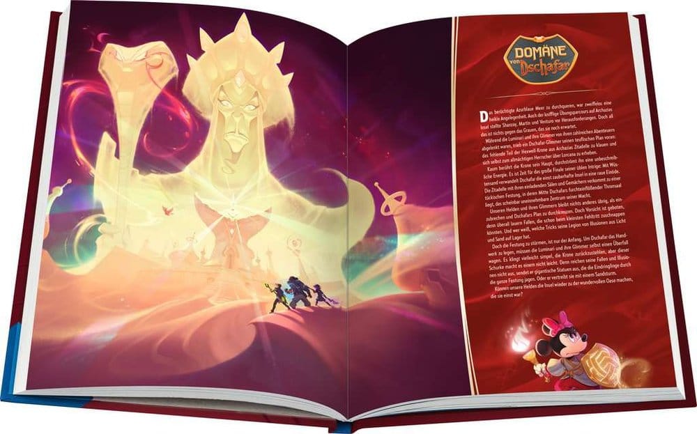 Disney Lorcana TCG-boek De officiële verzamelgids: sets 5-8 *Duitse versie*