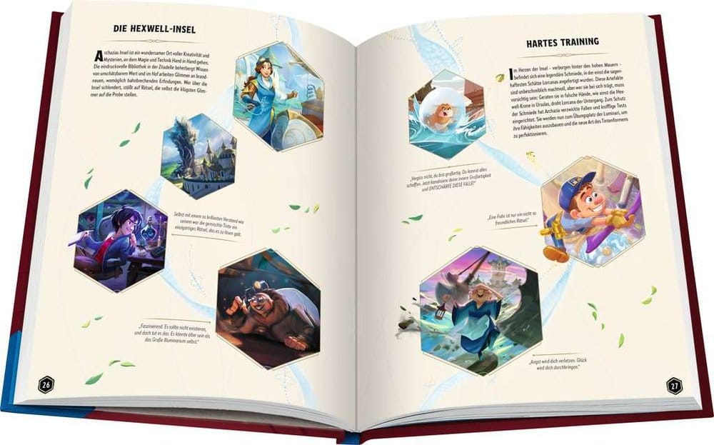Disney Lorcana TCG-boek De officiële verzamelgids: sets 5-8 *Duitse versie*