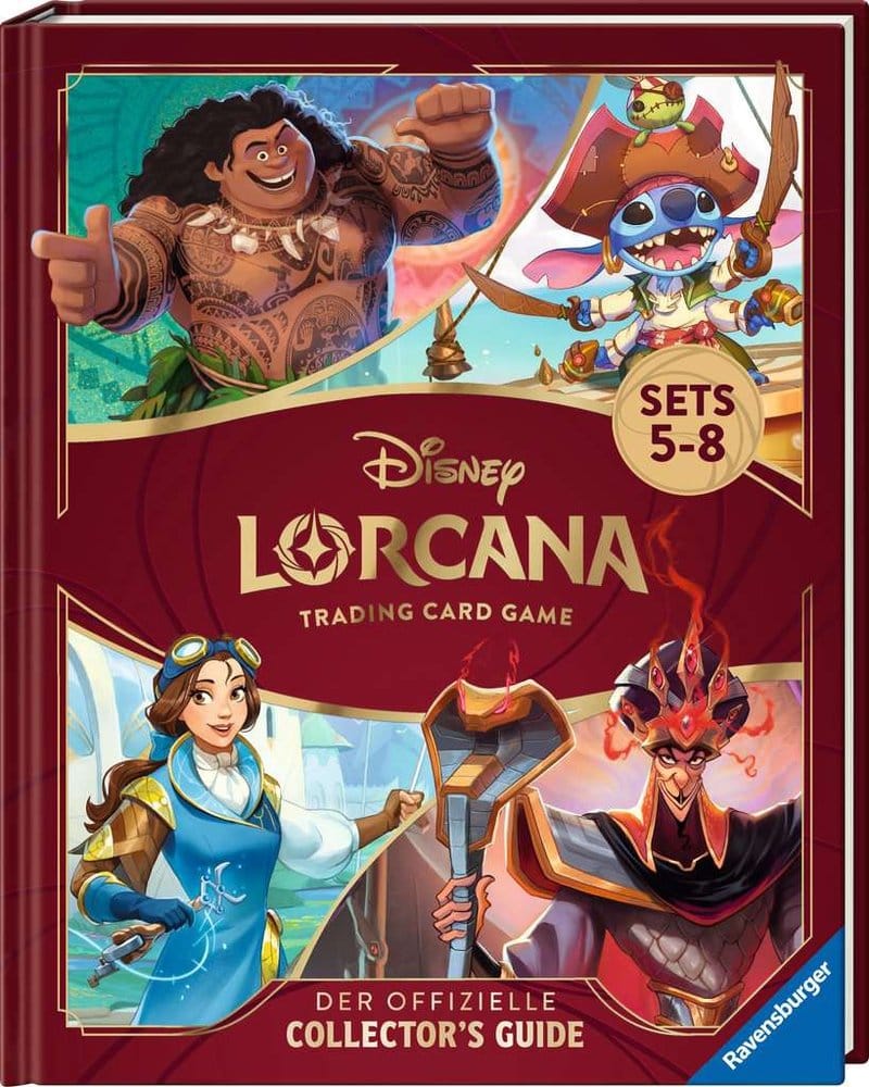Disney Lorcana TCG-boek De officiële verzamelgids: sets 5-8 *Duitse versie*