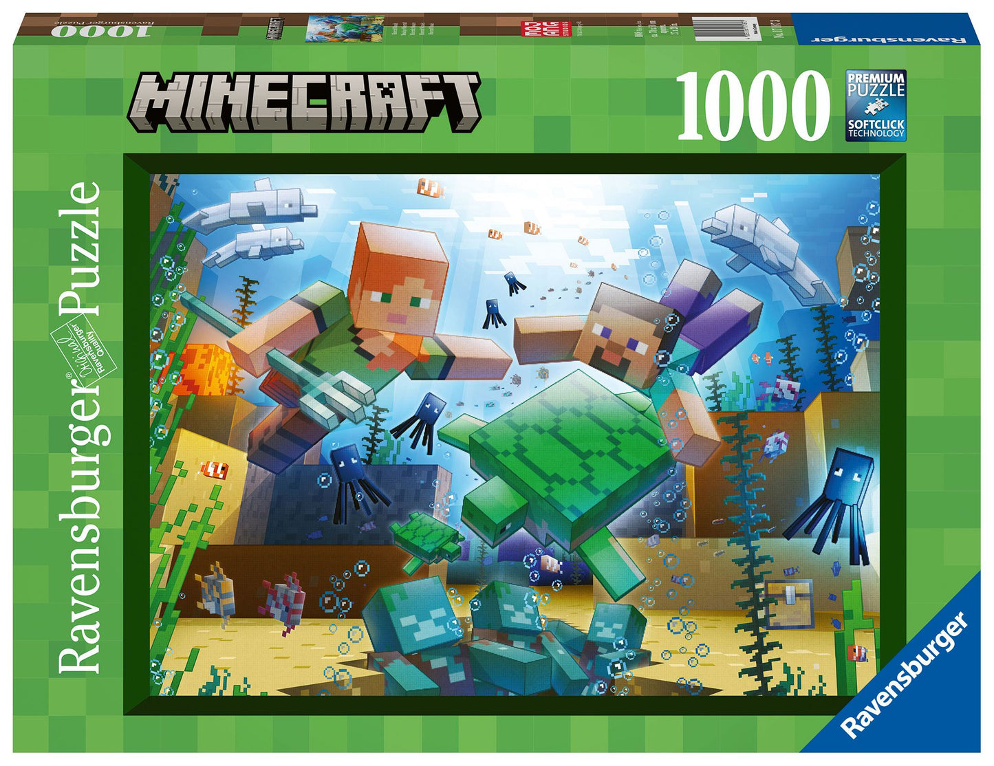 Minecraft Jigsaw Puzzle Minecraft mozaïek (1000 stuks)