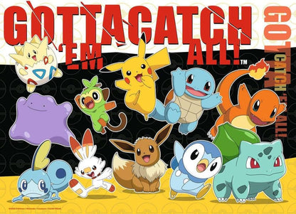 Pokémon-puzzel 4-pack Pokémon Buddies (4x100 stukjes)