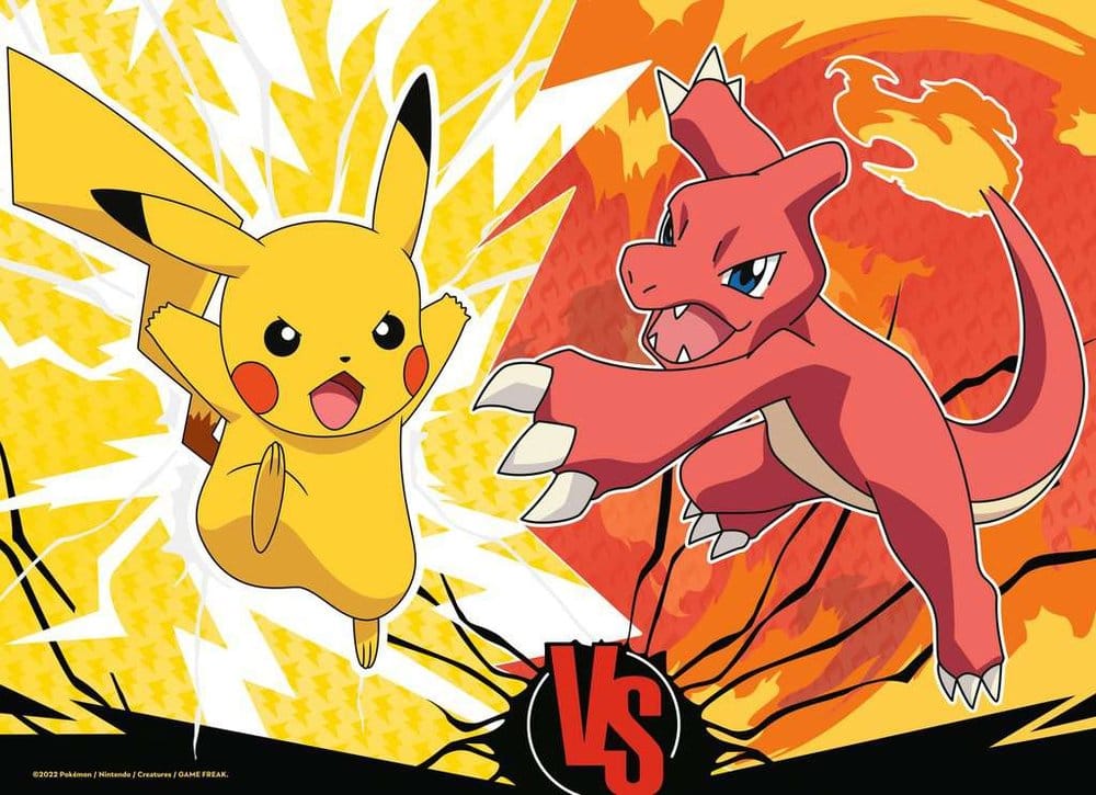 Pokémon-puzzel 4-pack Pokémon Buddies (4x100 stukjes)
