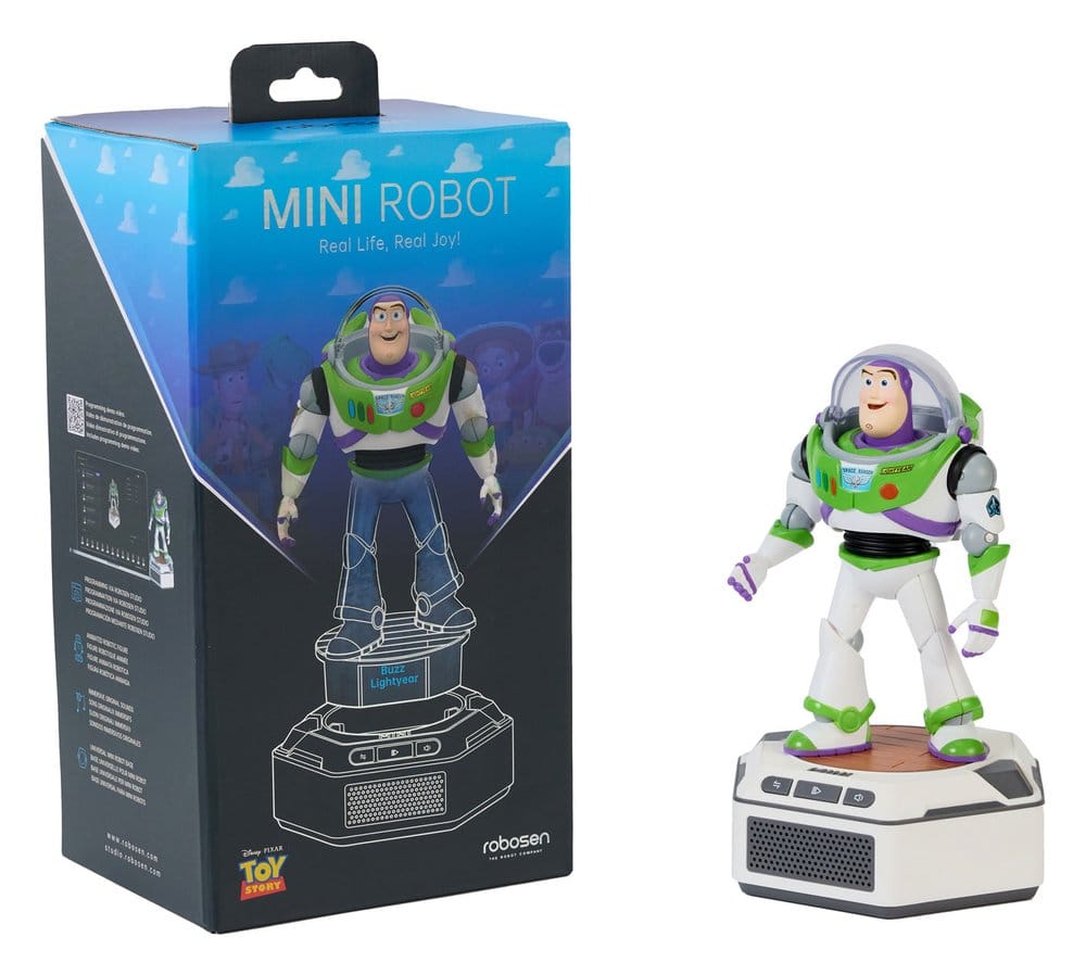Disney Pixar Toy Story Interactieve Robotkit - Buzz Lightyear *Franse versie* 17 cm