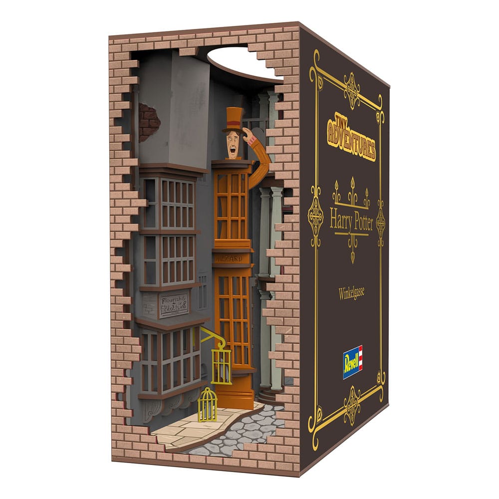 Harry Potter Tiny Adventures Boekenhoek Mini Diorama Diagon Alley 23 cm