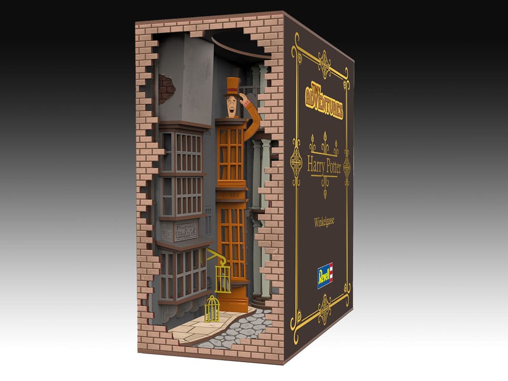 Harry Potter Tiny Adventures Boekenhoek Mini Diorama Diagon Alley 23 cm