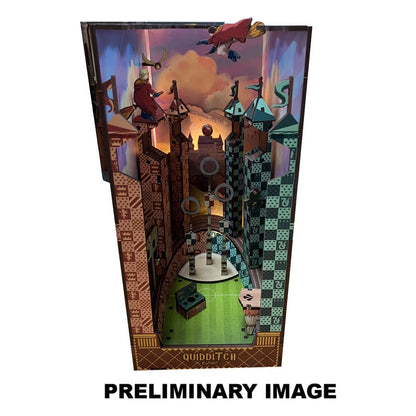 Harry Potter Tiny Adventures Book Nook Mini Diorama Zwerkbalveld 23 cm