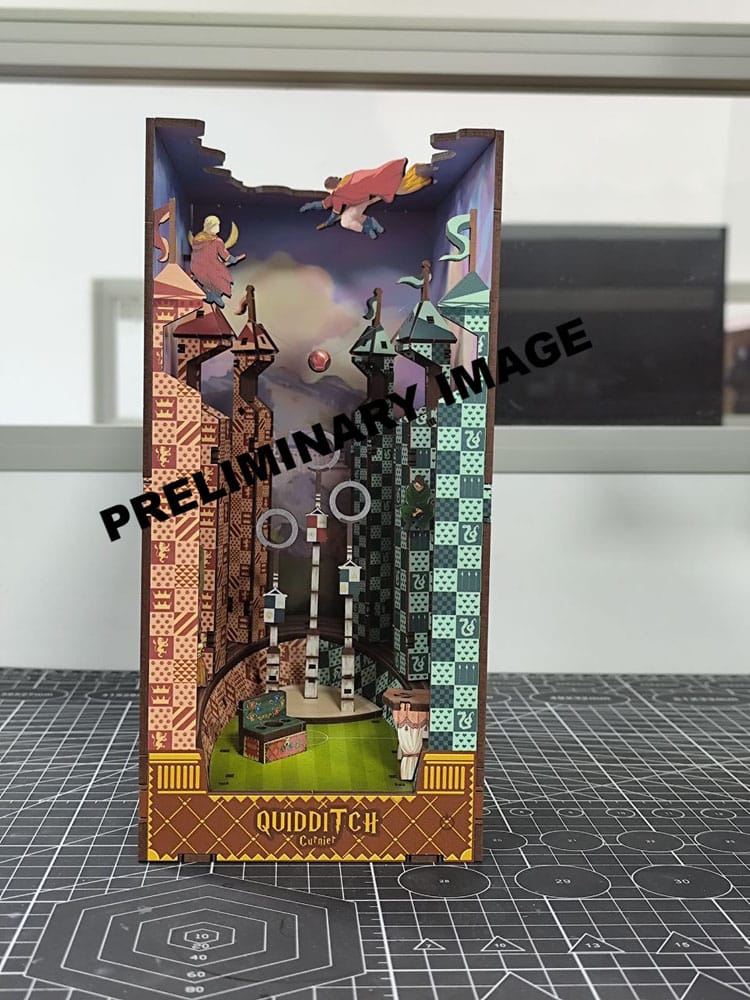 Harry Potter Tiny Adventures Book Nook Mini Diorama Zwerkbalveld 23 cm