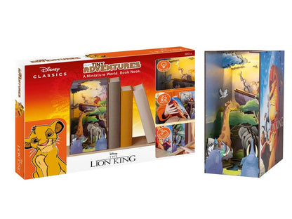 Disney Tiny Adventures Boek Nook Mini Diorama De Leeuwenkoning 23 cm