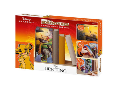 Disney Tiny Adventures Boek Nook Mini Diorama De Leeuwenkoning 23 cm