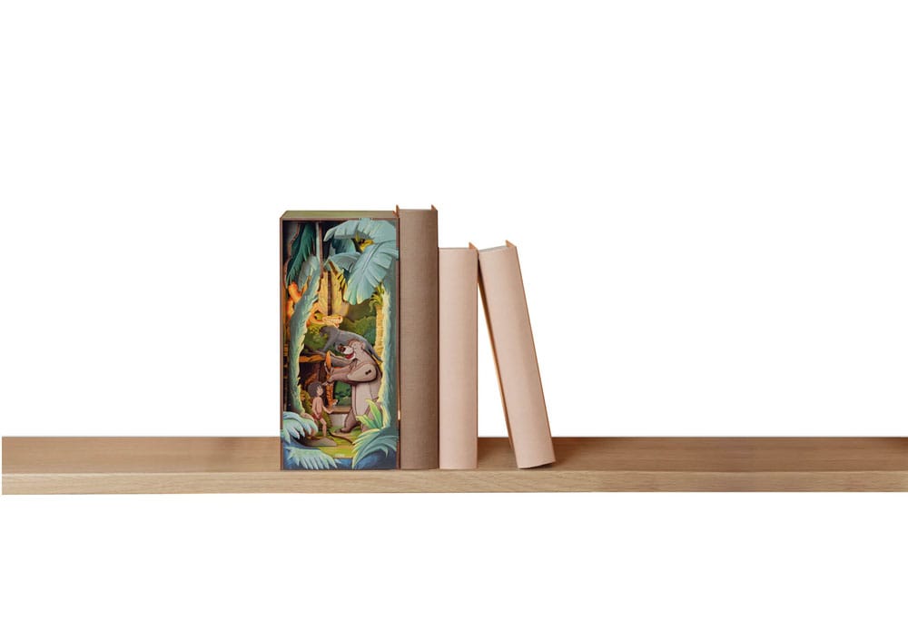 Disney Tiny Adventures Boek Nook Mini Diorama Het Jungleboek 23 cm