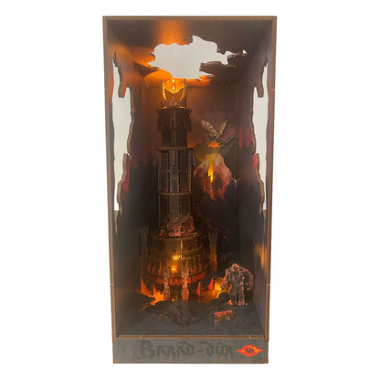 The Lord of the Rings Tiny Adventures Boek Nook Mini Diorama Barad-Dûr 23 cm