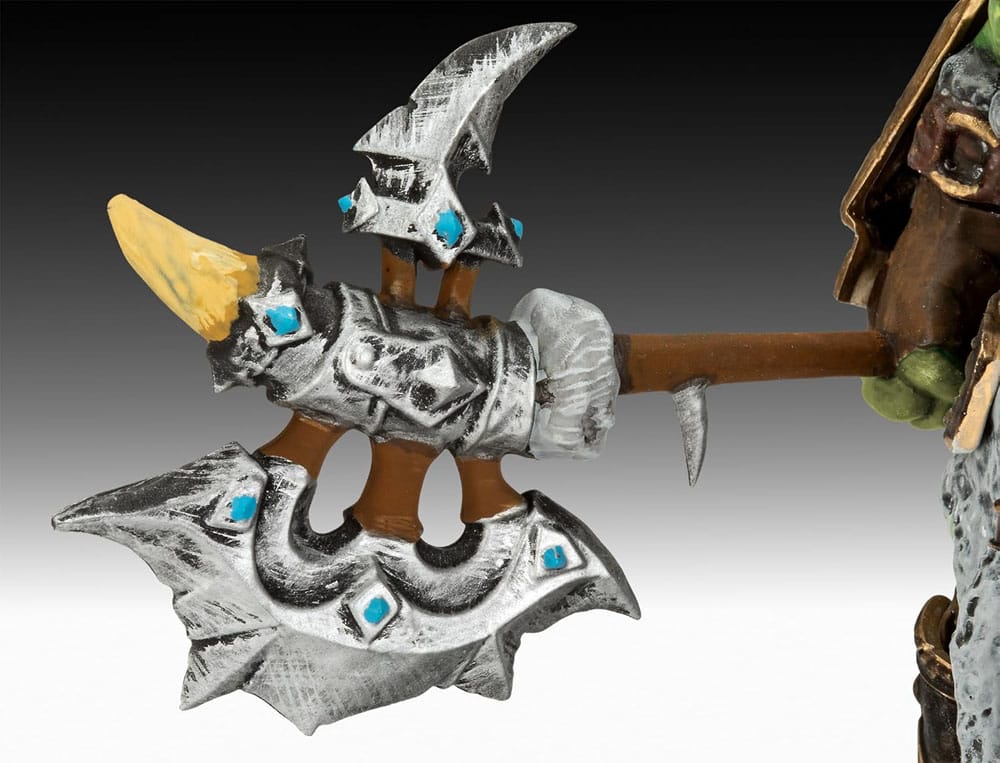 World of Warcraft Model Kit Gift Set 1/16 The Orc Thrall 13 cm