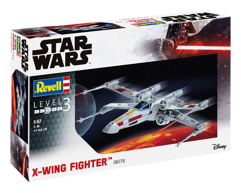 Star Wars Model Kit 1/57 X-Wing Fighter 22 cm