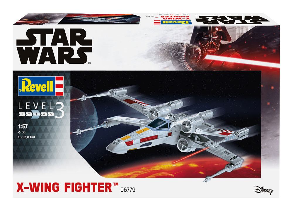 Star Wars Model Kit 1/57 X-Wing Fighter 22 cm