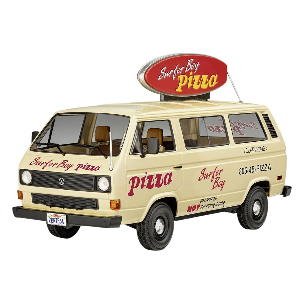 Stranger Things Modelbouwset 1/25 VW T3 Bus Surfer Boy 19 cm